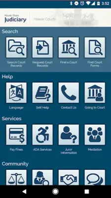Hawaii Courts android App screenshot 0